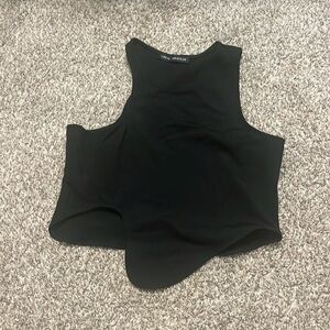 black Local European tank top